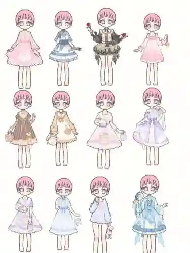 装扮少女搭配阵容，装扮少女最好看的套装插图