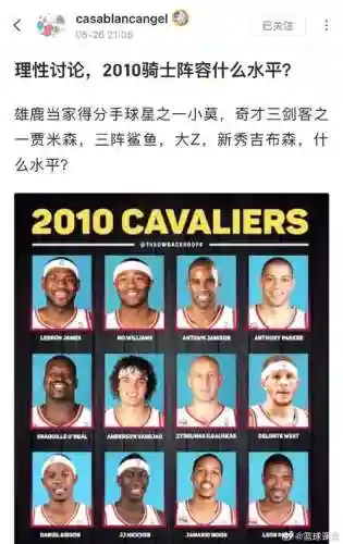 2010赛季骑士阵容搭配，2010骑士队插图