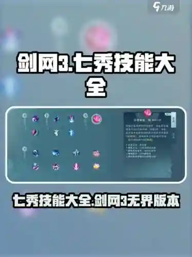 2017七秀pve技能排列，七秀pve配装插图