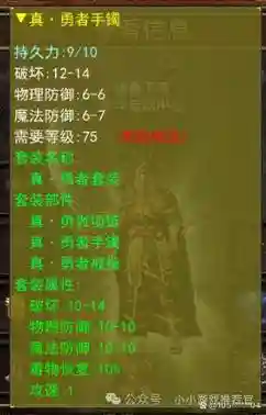 传奇3武士装备，传奇3武士装备怎么获得插图1