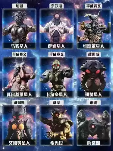 奥特曼宇宙怪兽阵容搭配,奥特曼宇宙怪兽阵容搭配图插图 奥特曼宇宙怪兽阵容搭配,奥特曼宇宙怪兽阵容搭配图插图
